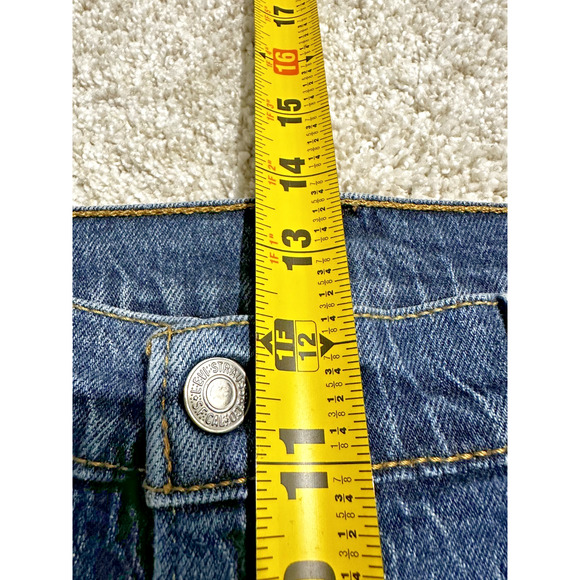 Levi’s 505 Men’s Jeans W38 L30 Dark Wash Straight Leg Denim - Picture 5 of 13